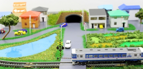 Mini- Kofferanlage mit Triebwagen